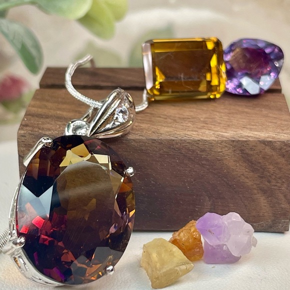 29ct‼️ Ametrine Pendant in Silver 925 - Picture 14 of 17